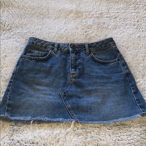 BDG Re Made Denim Mini Skirt